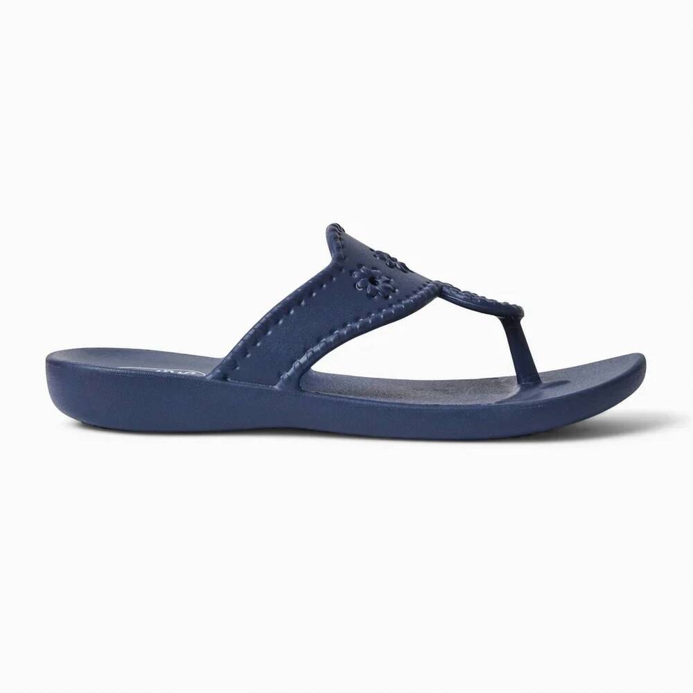 NEW JACK ROGERS women's waterproof eva sandal in navy